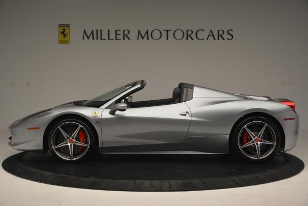 Used 2013 Ferrari 458 Spider for sale Sold at Rolls-Royce Motor Cars Greenwich in Greenwich CT 06830 3