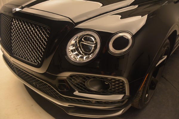 New 2018 Bentley Bentayga Black Edition for sale Sold at Rolls-Royce Motor Cars Greenwich in Greenwich CT 06830 16