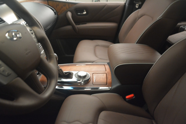 Used 2015 INFINITI QX80 Limited 4WD for sale Sold at Rolls-Royce Motor Cars Greenwich in Greenwich CT 06830 14