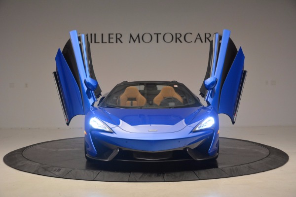 Used 2018 McLaren 570S Spider for sale Sold at Rolls-Royce Motor Cars Greenwich in Greenwich CT 06830 13