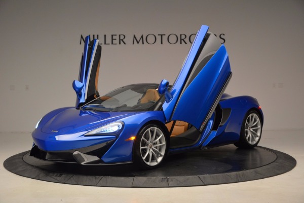 Used 2018 McLaren 570S Spider for sale Sold at Rolls-Royce Motor Cars Greenwich in Greenwich CT 06830 14