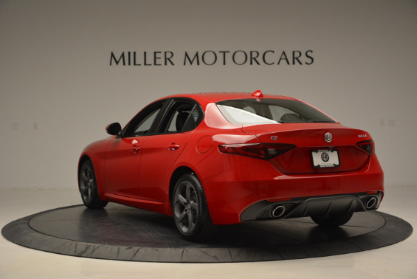 New 2017 Alfa Romeo Giulia Sport Q4 for sale Sold at Rolls-Royce Motor Cars Greenwich in Greenwich CT 06830 5