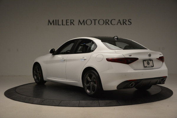 New 2017 Alfa Romeo Giulia Ti Sport Q4 for sale Sold at Rolls-Royce Motor Cars Greenwich in Greenwich CT 06830 5