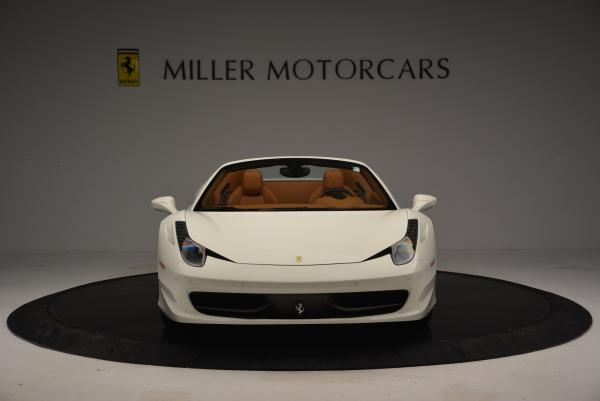 Used 2012 Ferrari 458 Spider for sale Sold at Rolls-Royce Motor Cars Greenwich in Greenwich CT 06830 12