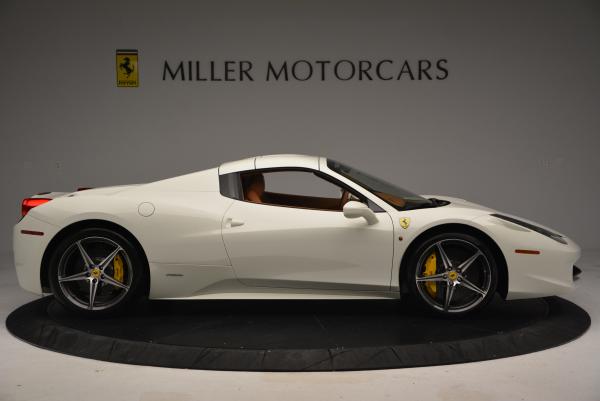 Used 2012 Ferrari 458 Spider for sale Sold at Rolls-Royce Motor Cars Greenwich in Greenwich CT 06830 21