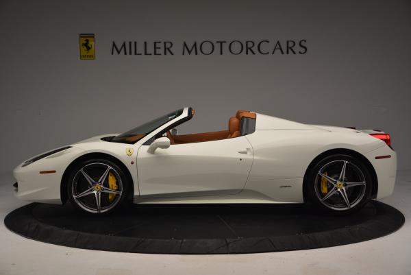 Used 2012 Ferrari 458 Spider for sale Sold at Rolls-Royce Motor Cars Greenwich in Greenwich CT 06830 3