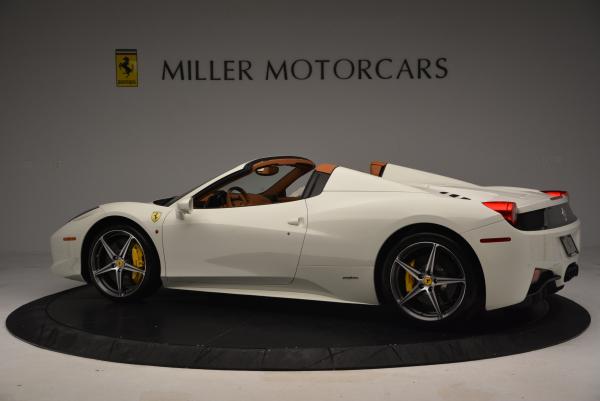 Used 2012 Ferrari 458 Spider for sale Sold at Rolls-Royce Motor Cars Greenwich in Greenwich CT 06830 4