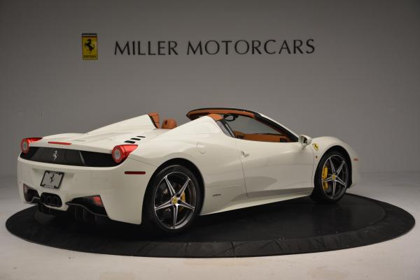 Used 2012 Ferrari 458 Spider for sale Sold at Rolls-Royce Motor Cars Greenwich in Greenwich CT 06830 8