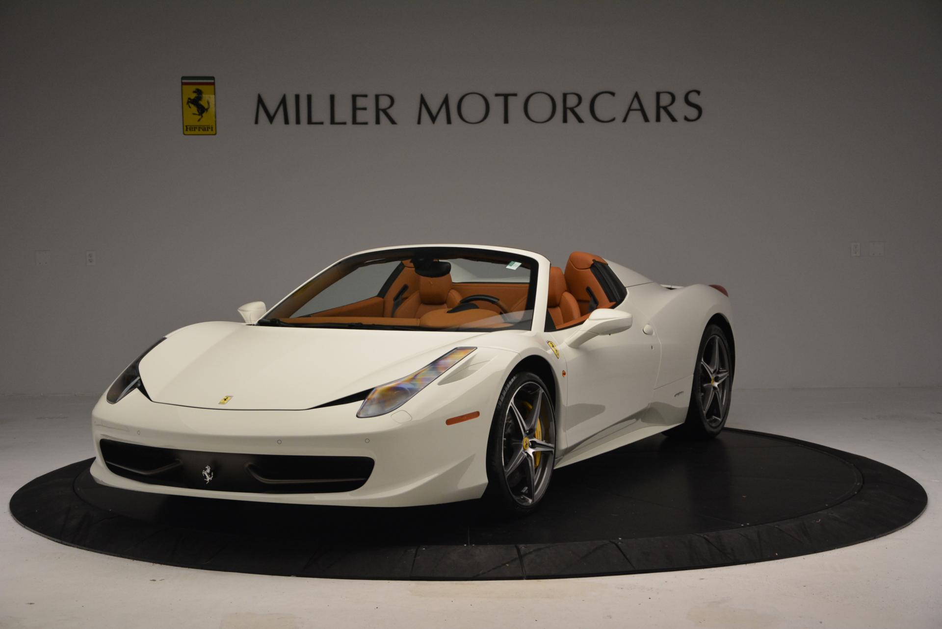 Used 2012 Ferrari 458 Spider for sale Sold at Rolls-Royce Motor Cars Greenwich in Greenwich CT 06830 1