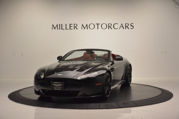 Used 2015 Aston Martin V12 Vantage S Roadster for sale Sold at Rolls-Royce Motor Cars Greenwich in Greenwich CT 06830 1