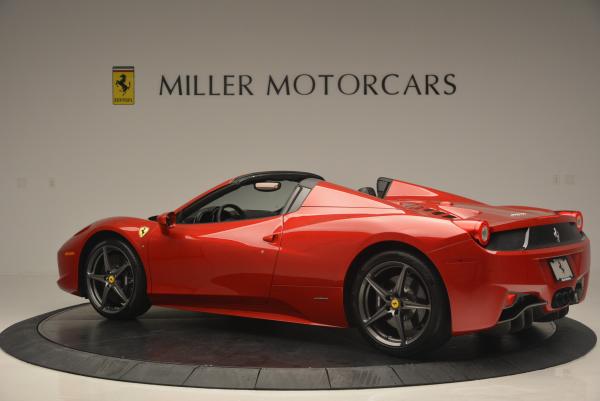 Used 2013 Ferrari 458 Spider for sale Sold at Rolls-Royce Motor Cars Greenwich in Greenwich CT 06830 4