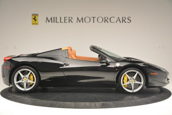 Used 2015 Ferrari 458 Spider for sale Sold at Rolls-Royce Motor Cars Greenwich in Greenwich CT 06830 9