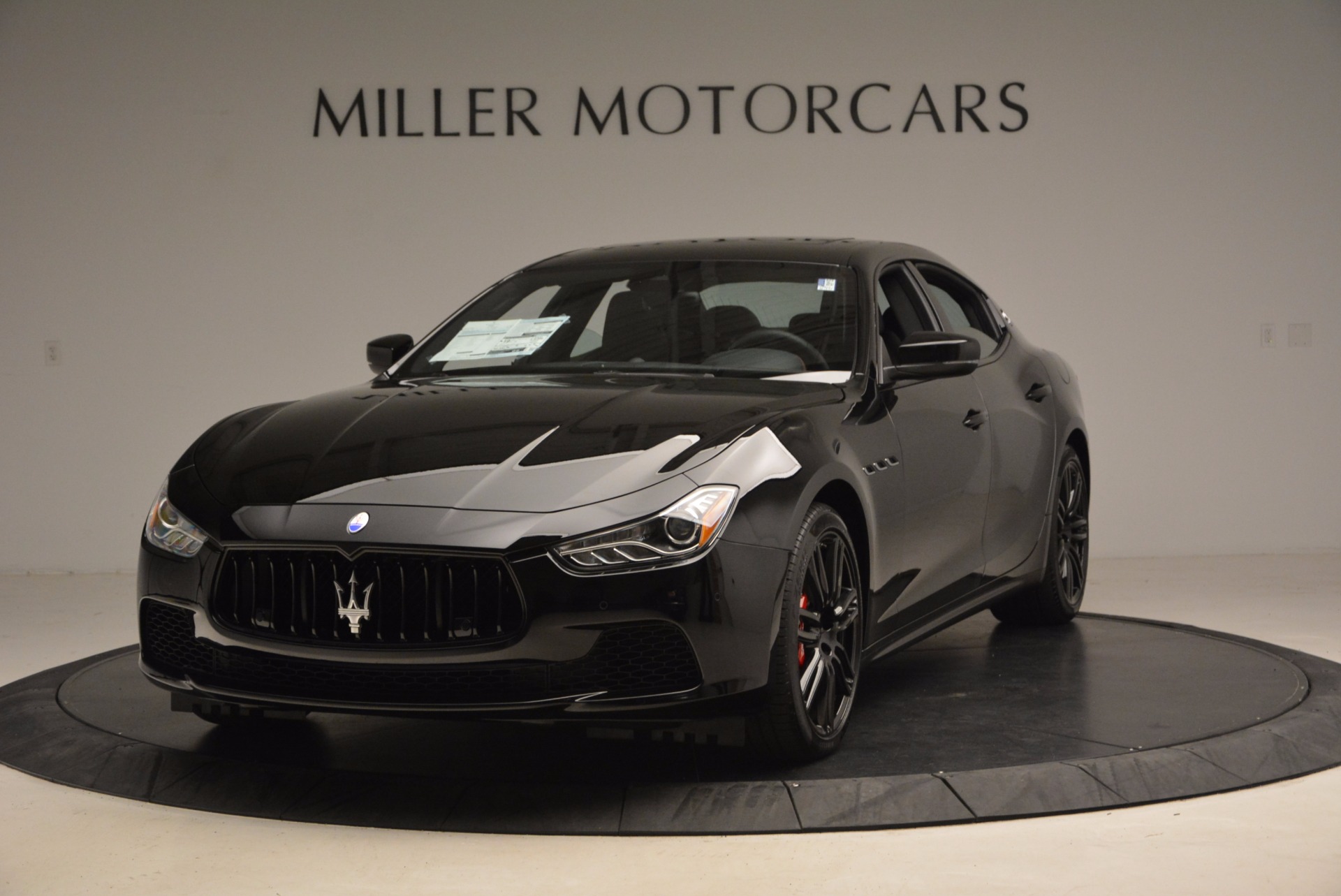 New 2017 Maserati Ghibli Nerissimo Edition S Q4 for sale Sold at Rolls-Royce Motor Cars Greenwich in Greenwich CT 06830 1