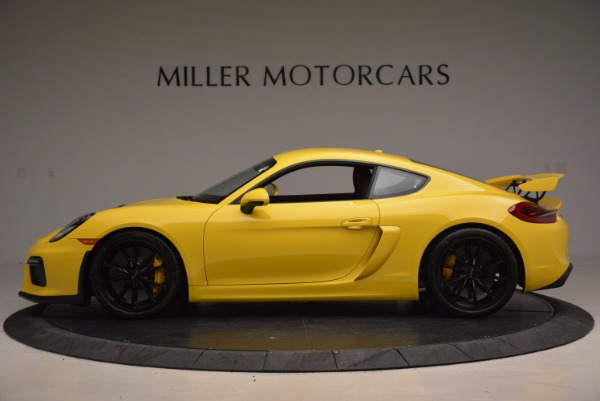 Used 2016 Porsche Cayman GT4 for sale Sold at Rolls-Royce Motor Cars Greenwich in Greenwich CT 06830 3