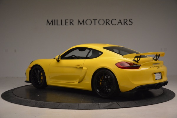 Used 2016 Porsche Cayman GT4 for sale Sold at Rolls-Royce Motor Cars Greenwich in Greenwich CT 06830 4