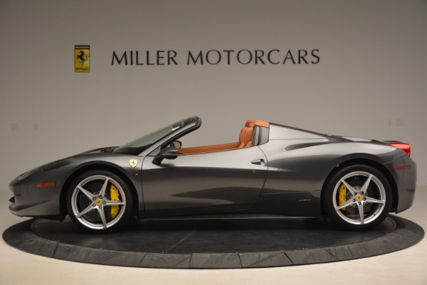 Used 2015 Ferrari 458 Spider for sale Sold at Rolls-Royce Motor Cars Greenwich in Greenwich CT 06830 3