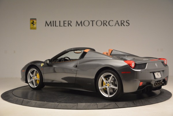 Used 2015 Ferrari 458 Spider for sale Sold at Rolls-Royce Motor Cars Greenwich in Greenwich CT 06830 4