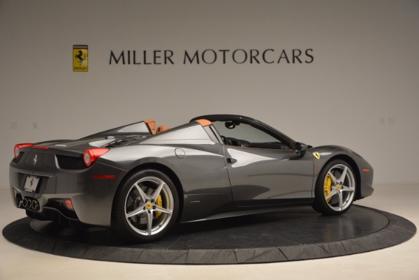 Used 2015 Ferrari 458 Spider for sale Sold at Rolls-Royce Motor Cars Greenwich in Greenwich CT 06830 8