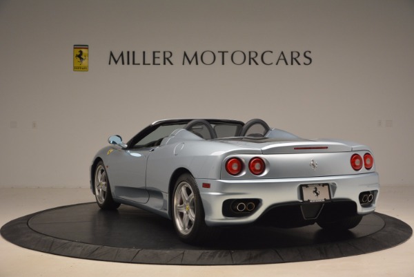 Used 2003 Ferrari 360 Spider 6-Speed Manual for sale Sold at Rolls-Royce Motor Cars Greenwich in Greenwich CT 06830 5