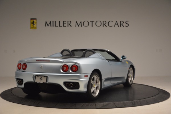 Used 2003 Ferrari 360 Spider 6-Speed Manual for sale Sold at Rolls-Royce Motor Cars Greenwich in Greenwich CT 06830 7