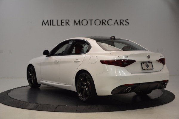 New 2017 Alfa Romeo Giulia Ti Q4 for sale Sold at Rolls-Royce Motor Cars Greenwich in Greenwich CT 06830 5