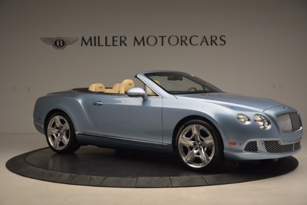 Used 2012 Bentley Continental GTC W12 for sale Sold at Rolls-Royce Motor Cars Greenwich in Greenwich CT 06830 10