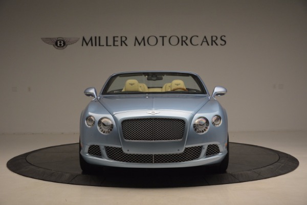 Used 2012 Bentley Continental GTC W12 for sale Sold at Rolls-Royce Motor Cars Greenwich in Greenwich CT 06830 12