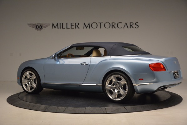 Used 2012 Bentley Continental GTC W12 for sale Sold at Rolls-Royce Motor Cars Greenwich in Greenwich CT 06830 16