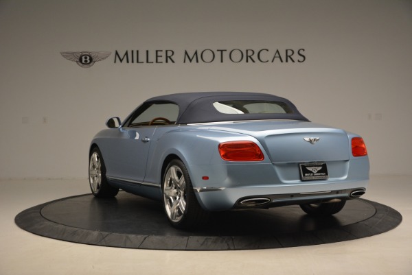 Used 2012 Bentley Continental GTC W12 for sale Sold at Rolls-Royce Motor Cars Greenwich in Greenwich CT 06830 17