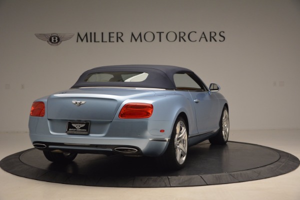 Used 2012 Bentley Continental GTC W12 for sale Sold at Rolls-Royce Motor Cars Greenwich in Greenwich CT 06830 19