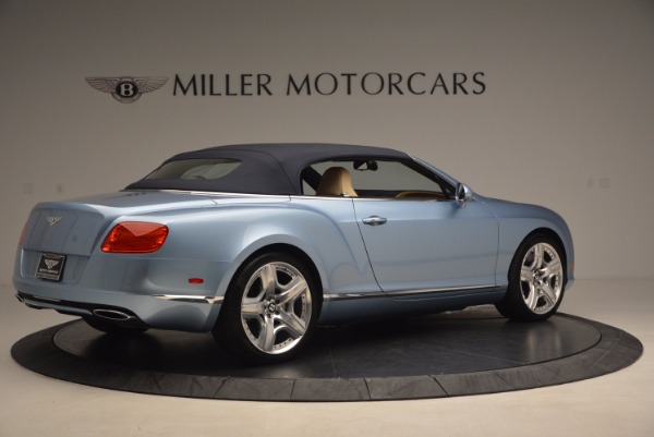 Used 2012 Bentley Continental GTC W12 for sale Sold at Rolls-Royce Motor Cars Greenwich in Greenwich CT 06830 20