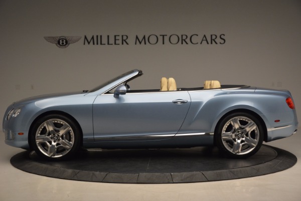 Used 2012 Bentley Continental GTC W12 for sale Sold at Rolls-Royce Motor Cars Greenwich in Greenwich CT 06830 3