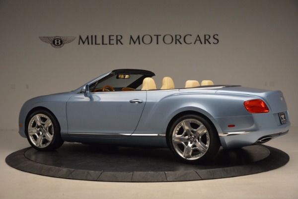 Used 2012 Bentley Continental GTC W12 for sale Sold at Rolls-Royce Motor Cars Greenwich in Greenwich CT 06830 4