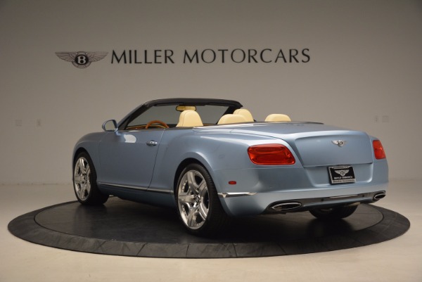 Used 2012 Bentley Continental GTC W12 for sale Sold at Rolls-Royce Motor Cars Greenwich in Greenwich CT 06830 5