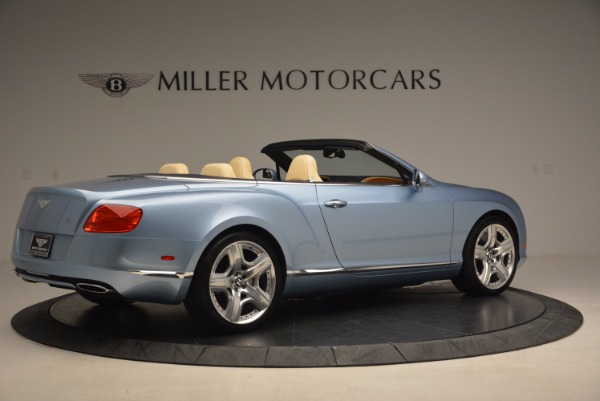 Used 2012 Bentley Continental GTC W12 for sale Sold at Rolls-Royce Motor Cars Greenwich in Greenwich CT 06830 8