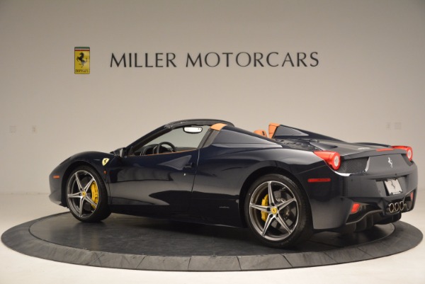 Used 2015 Ferrari 458 Spider for sale Sold at Rolls-Royce Motor Cars Greenwich in Greenwich CT 06830 4