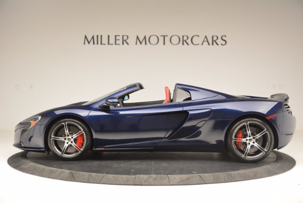 Used 2015 McLaren 650S Spider for sale Sold at Rolls-Royce Motor Cars Greenwich in Greenwich CT 06830 3