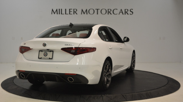 New 2017 Alfa Romeo Giulia Ti Sport Q4 for sale Sold at Rolls-Royce Motor Cars Greenwich in Greenwich CT 06830 7