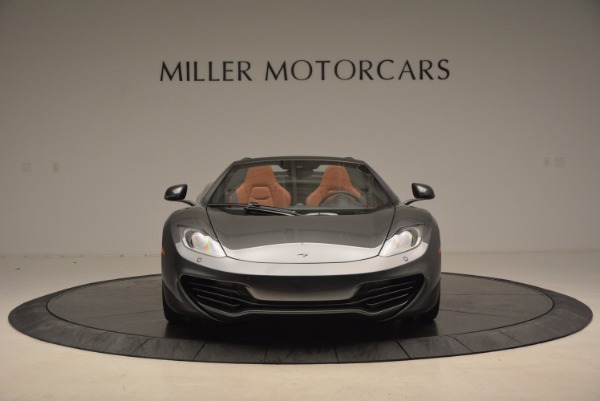 Used 2014 McLaren MP4-12C SPIDER Convertible for sale Sold at Rolls-Royce Motor Cars Greenwich in Greenwich CT 06830 12