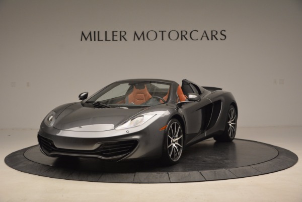 Used 2014 McLaren MP4-12C SPIDER Convertible for sale Sold at Rolls-Royce Motor Cars Greenwich in Greenwich CT 06830 2