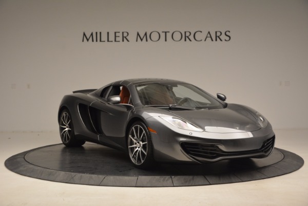 Used 2014 McLaren MP4-12C SPIDER Convertible for sale Sold at Rolls-Royce Motor Cars Greenwich in Greenwich CT 06830 24