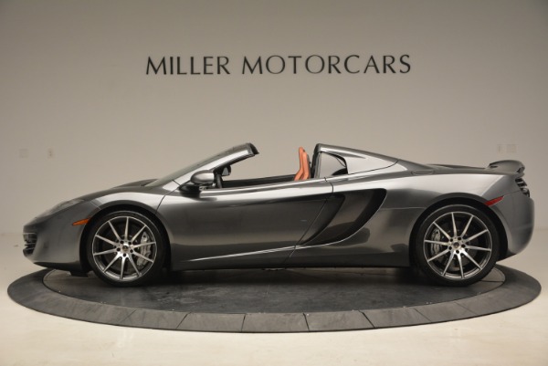 Used 2014 McLaren MP4-12C SPIDER Convertible for sale Sold at Rolls-Royce Motor Cars Greenwich in Greenwich CT 06830 3