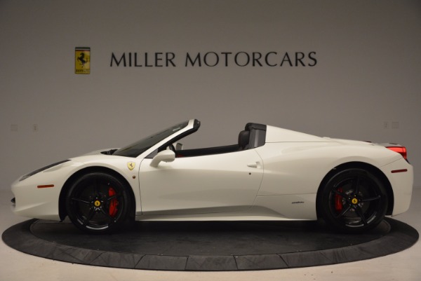 Used 2015 Ferrari 458 Spider for sale Sold at Rolls-Royce Motor Cars Greenwich in Greenwich CT 06830 3