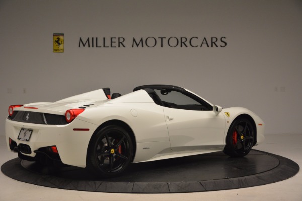 Used 2015 Ferrari 458 Spider for sale Sold at Rolls-Royce Motor Cars Greenwich in Greenwich CT 06830 8