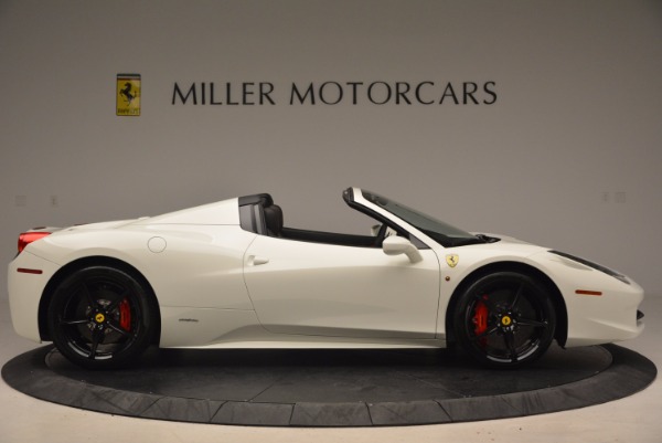 Used 2015 Ferrari 458 Spider for sale Sold at Rolls-Royce Motor Cars Greenwich in Greenwich CT 06830 9