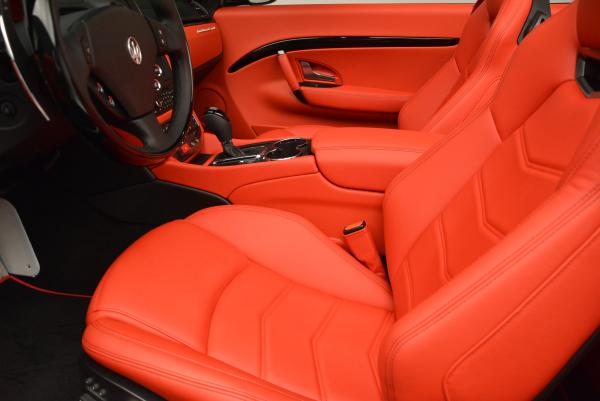 New 2016 Maserati GranTurismo Convertible Sport for sale Sold at Rolls-Royce Motor Cars Greenwich in Greenwich CT 06830 26