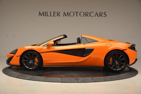 New 2018 McLaren 570S Spider for sale Sold at Rolls-Royce Motor Cars Greenwich in Greenwich CT 06830 3