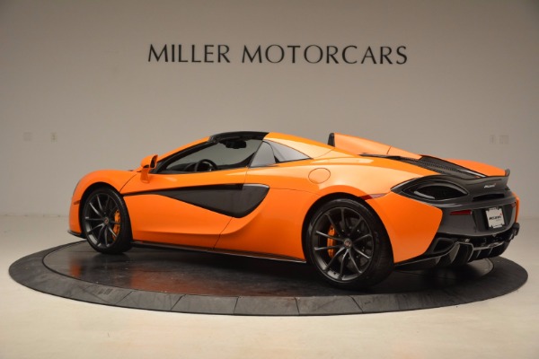 New 2018 McLaren 570S Spider for sale Sold at Rolls-Royce Motor Cars Greenwich in Greenwich CT 06830 4