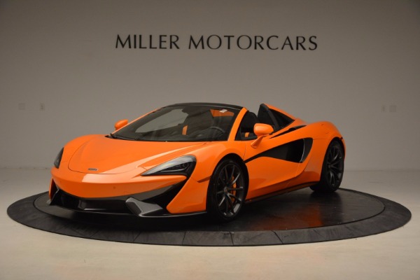 New 2018 McLaren 570S Spider for sale Sold at Rolls-Royce Motor Cars Greenwich in Greenwich CT 06830 1