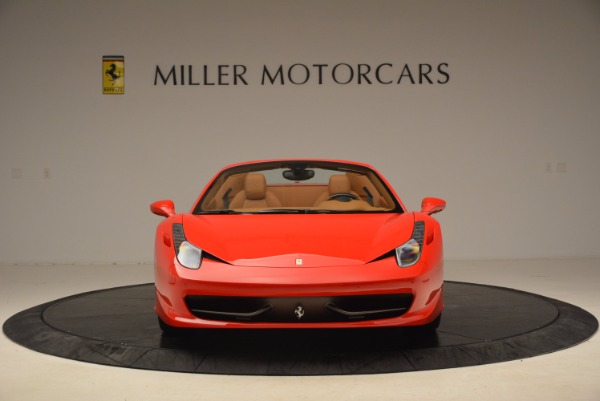 Used 2012 Ferrari 458 Spider for sale Sold at Rolls-Royce Motor Cars Greenwich in Greenwich CT 06830 12